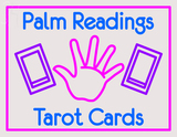 Custom Palm Readings Tarot Cards Neon Sign 3