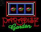 Custom Paradise Garden Video Slot Neon Sign 1