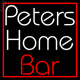 Custom Peters Home Bar Neon Sign 1