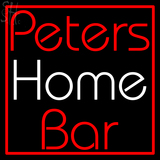 Custom Peters Home Bar Neon Sign 2