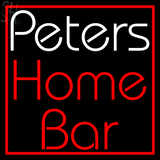 Custom Peters Home Bar Neon Sign 3