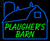Custom Plaugher Barn Home Logo Neon Sign 3