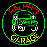 Custom Ralphs Garage Car Logo Neon Sign 3