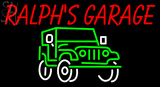 Custom Ralphs Garage Car Logo Neon Sign 4
