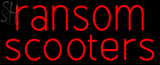 Custom Ransom Scooters Neon Sign 2
