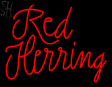 Custom Red Herring Logo Neon Sign 1
