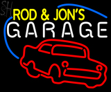 Custom Rod And Jon Garage Car Logo Neon Sign 2