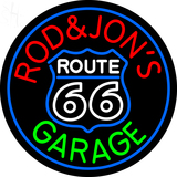 Custom Rod Jons Garage Neon Sign 1