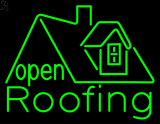 Custom Roofing Home Logo Neon sign 3
