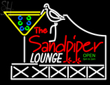 Custom Sandpiper Lounge Logo Neon Sign 1