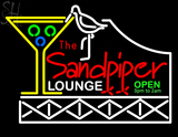 Custom Sandpiper Lounge Logo Neon Sign 2