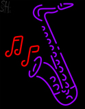 Custom Saxophone Neon Sign 2