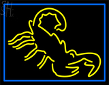 Custom Scorpion With Border Neon Sign 1