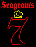 Custom Seagrams Seven Logo Neon Sign 1