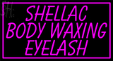 Custom Shellac Body Waxing Eyelash Neon Sign 2