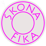 Custom Skona Fika Neon Sign 1