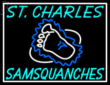 Custom St Charles Samsquanches Neon Sign 9