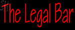 Custom The Legal Bar Neon Sign 1