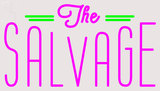 Custom The Salvage Logo Neon Sign 4