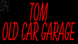 Custom Tom Old Car Garage Neon Sign 1