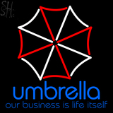 Custom Umbrella Our Business Is Life Itself Logo Neon Sign 2