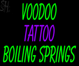 Custom Voodoo Tattoo Boiling Springs Neon Sign 2