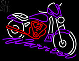 Custom Warrior Bike Logo Neon Sign 1