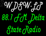 Custom Wdsw Lp 88 1 Fm Delta State Radio Neon Sign 1