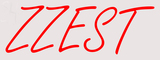 Custom Zzest Neon Sign 3