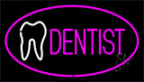Pink Dentist Animated Neon Sign