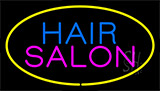Hair Salon Yellow Neon Sign