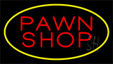 Pawn Shop Yellow Neon Sign