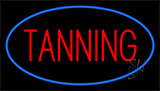 Red Tanning Neon Sign