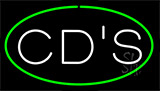 Cds Green Neon Sign