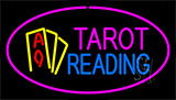 Tarot Reading Pink Neon Sign
