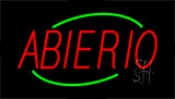 Abierto Animated Neon Sign