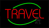 Travel Flashing Neon Sign