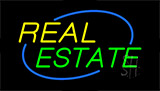 Real Estate Animated Neon Sign