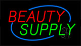 Beauty Supply Animated Neon Sign