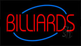 Billiards Flashing Neon Sign