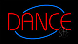 Red Dance Animated Neon Sign