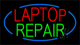 Laptop Repair Animated Neon Sign