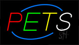 Pets Animated Neon Sign