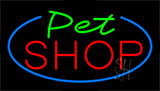 Pet Shop Flashing Neon Sign