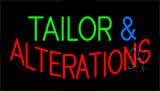 Tailor And Alterations Animated Neon Sign