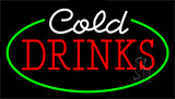 Cold Drinks Animated Neon Sign
