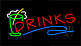 Drinks Animated Neon Sign