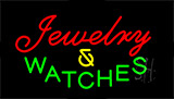 Jewelry And Watches Flashing Neon Sign