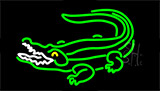 Crocodile Animated Neon Sign