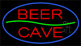 Beer Cave Animated Neon Sign